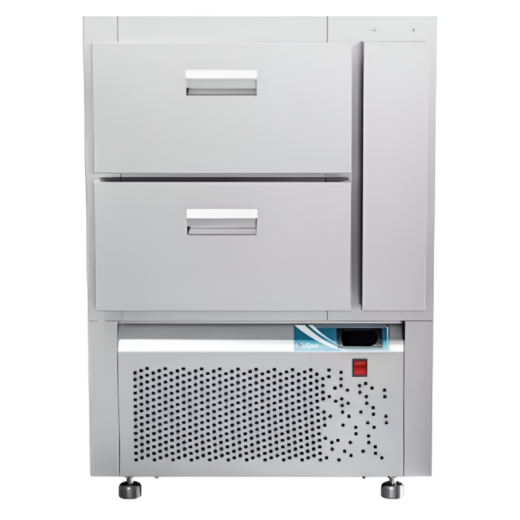 Стол морозильный Abat СХН-70Н без столешницы (ящик 1/2)