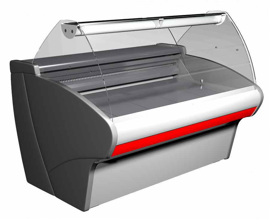 Витрина холодильная Carboma G110 SV 1,25-1 (ВХСр-1,25 G110) (статика)